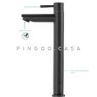 Torneira Para Banheiro Em Aço Inox Escovado Alta Amazonas Pin