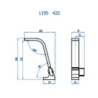 Torneira Para Banheiro Essence Gold Fani