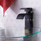 Torneira Para Banheiro Lavabo Cascata Misturador Monocomando
