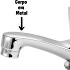 Torneira Para Banheiro Lavatório 1194 Baixa Em Metal Acabamen