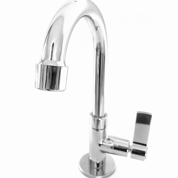 Torneira Para Banheiro Lavatório 1/4 De Volta Metal - Pratead