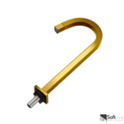 Torneira Para Banheiro Lavatório Alta De Metal Gold Dourada