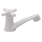 Torneira Para Banheiro/lavatório Mesa Abs Branco Slim 1/4 V