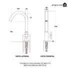 Torneira Para Banheiro Matipó Pingoo.casa - Preto
