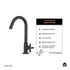 Torneira Para Banheiro Matipó Pingoo.casa - Preto