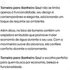 Torneira Para Banheiro Mesa Deca Soul 1198.bl38.mt Black Matte