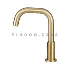 Torneira Para Banheiro Misturador Duplo Comando Aço Inox 304