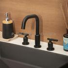 Torneira Para Banheiro Misturador Duplo Comando Aço Inox 304