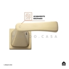 Torneira Para Banheiro Misturador Duplo Comando Aço Inox 304