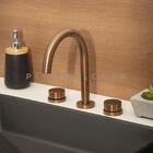 Torneira Para Banheiro Misturador Duplo Comando Choró Pingoo.