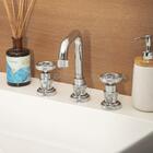 Torneira Para Banheiro Misturador Duplo Comando Jatobá Pingoo