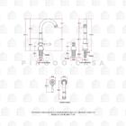 Torneira Para Banheiro Misturador Duplo Comando Sincorá Pingo