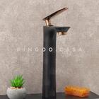 Torneira Para Banheiro Misturador Monocomando Alta Caeté Pret