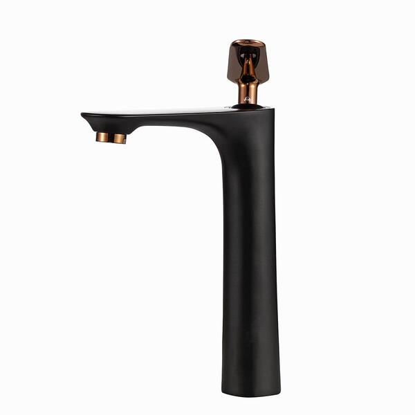 Torneira Para Banheiro Misturador Monocomando Alta Caeté Pret