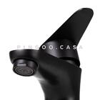 Torneira Para Banheiro Misturador Monocomando Baixa Aço Inox