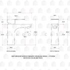 Torneira Para Banheiro Misturador Monocomando Baixa Aço Inox