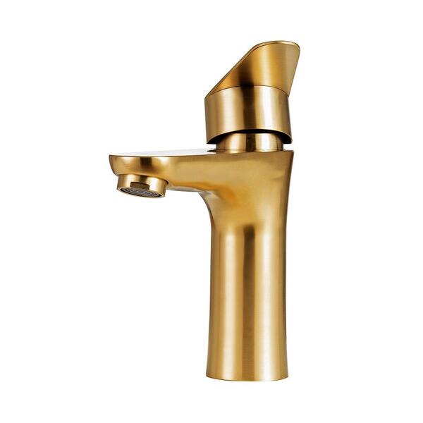 Torneira Para Banheiro Misturador Monocomando Baixa Aço Inox