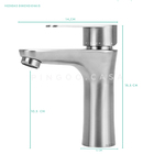 Torneira para banheiro Misturador Monocomando Baixa Araguaia