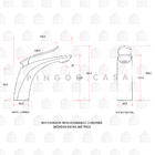 Torneira Para Banheiro Misturador Monocomando Baixa Corumbá P