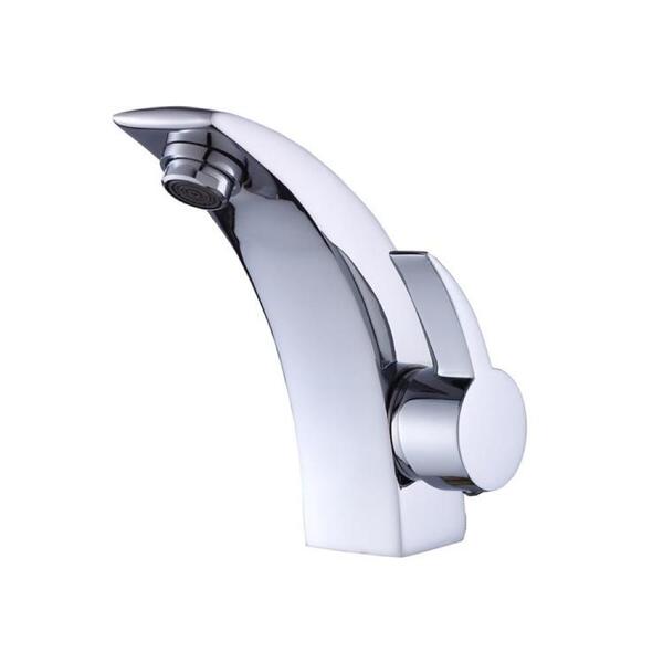 Torneira Para Banheiro Misturador Monocomando Baixa Cromada D