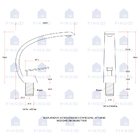 Torneira para banheiro Misturador Monocomando baixa Itapecuru