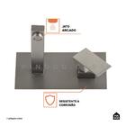 Torneira Para Banheiro Misturador Monocomando De Parede Santa