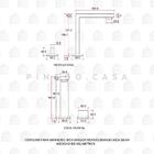 Torneira Para Banheiro Misturador Monocomando Ibicuí Pingoo.c