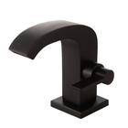 Torneira Para Banheiro, Modelo Square, 1/4 De Volta Preta