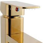 Torneira Para Banheiro Monocomando Misturador Alta Dourada Ma