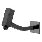 Torneira Para Banheiro Parede Hera Grafite Liso Fani