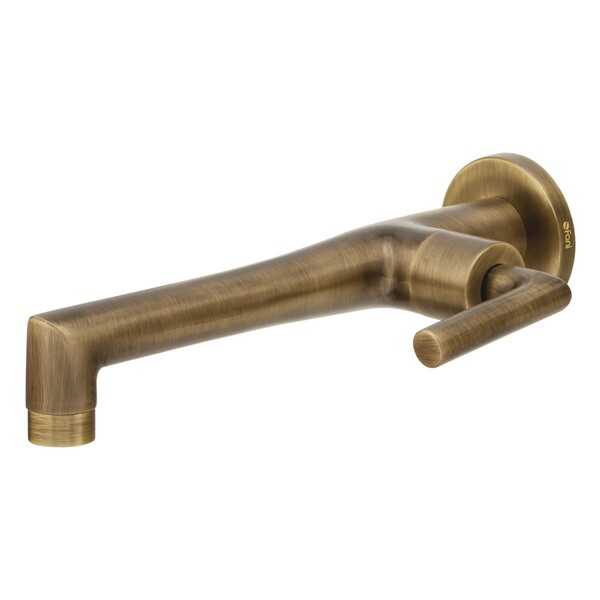 Torneira Para Banheiro Parede Jade Clássica Ouro Velho Fani