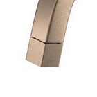 Torneira Para Banheiro Tube Parede Corten Matte Deca