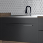 Torneira Para Cozinha Bancada Flexível Tubo Preto Conic 2 Jat