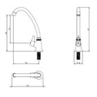 Torneira Para Cozinha Bica Móvel Abs Dn15 1156mihp Japi