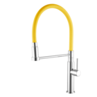 Torneira Para Cozinha Com Flexível Amarelo 1178 C75 Meber
