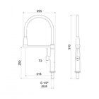 Torneira Para Cozinha Com Flexivel Laranja 1178 C75 Meber