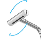 Torneira Para Cozinha Cromado Bico Flexivel Tóquio Metal Gold