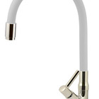 Torneira Para Cozinha De Mesa Tubo Gourmet Colorido 1/4v. Azul