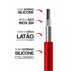 Torneira Para Cozinha De Mesa Tubo Gourmet Colorido 1/4v. Ver