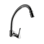 Torneira Para Cozinha De Parede 1/4 De Volta Com Bica Móvel L