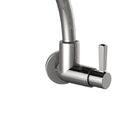 Torneira Para Cozinha De Parede Com Bica Móvel Alta (cromada)