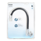 Torneira para Cozinha de Parede Galiflex Preta Docol