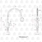 Torneira Para Cozinha Em Aço Inox 304 Jaguaribe Pingoo.casa -