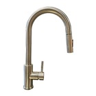 Torneira Para Cozinha Escovada Misturador Monocomando Rtc 530