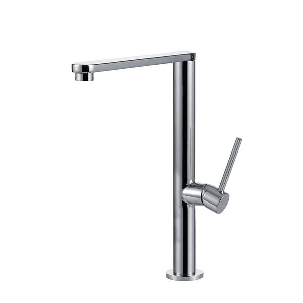 Torneira Para Cozinha Gourmet Misturador Monocomando Aço Inox