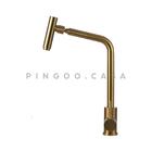 Torneira Para Cozinha Gourmet Misturador Monocomando Aço Inox