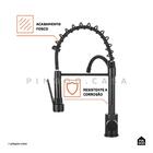 Torneira Para Cozinha Gourmet Misturador Monocomando Com Dupl