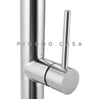 Torneira Para Cozinha Gourmet Misturador Monocomando Em Aço I