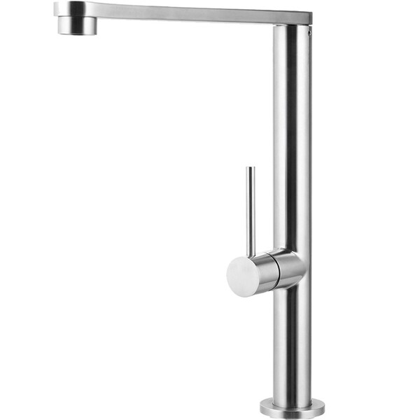 Torneira Para Cozinha Gourmet Misturador Monocomando Em Aço I