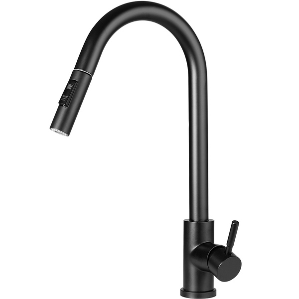 Torneira Para Cozinha Gourmet Misturador Monocomando Em Aço I